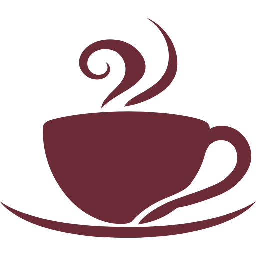 Favicon Cafetería Victoria _ granate